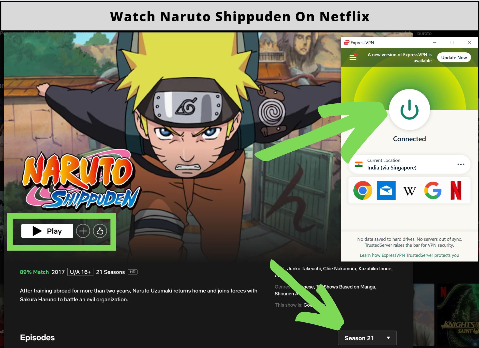 Naruto: Shippuden Season 8 - watch episodes streaming online
